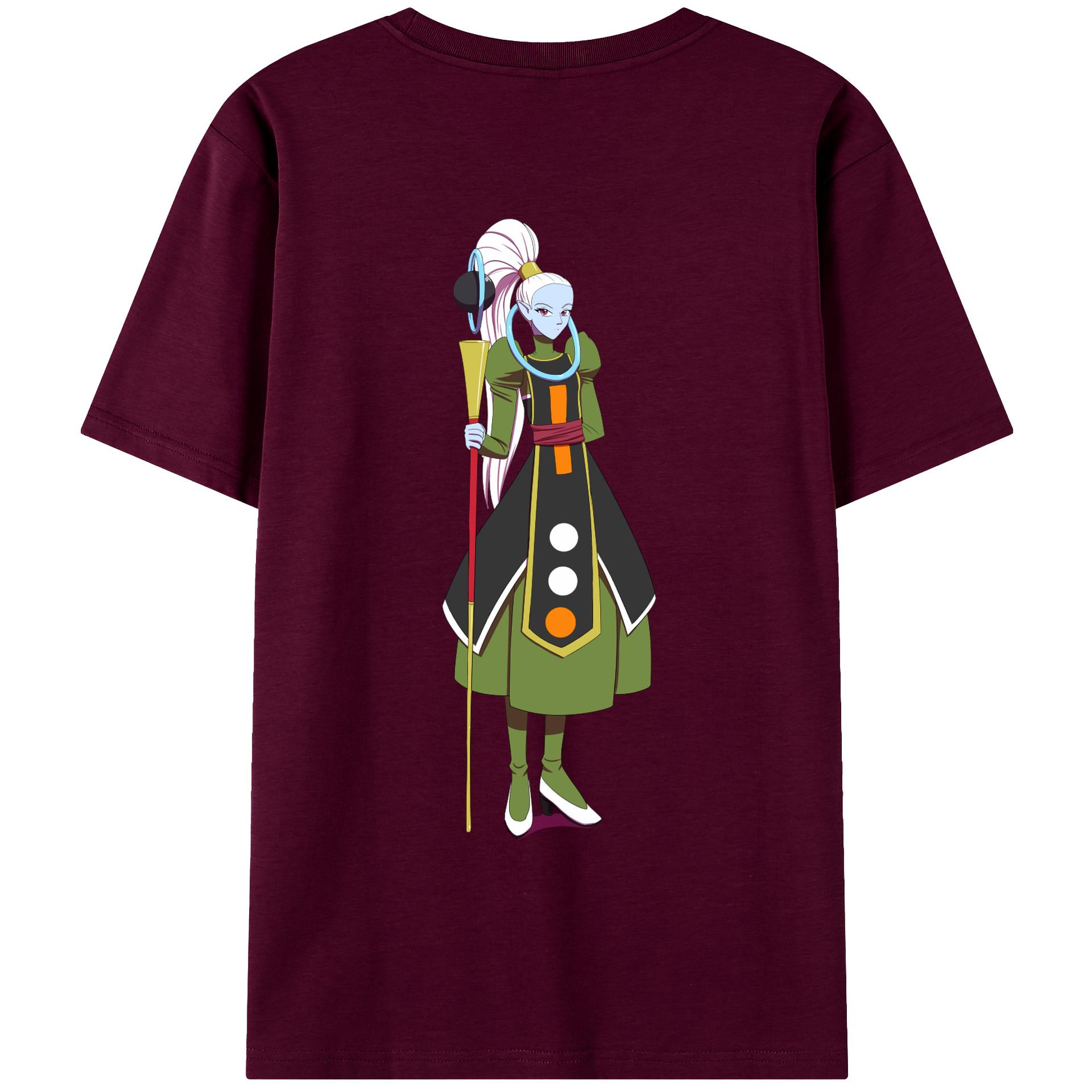 （画像用） ドラゴンボール DRAGON BALL レディース半袖Tシャツ(バックプリント)